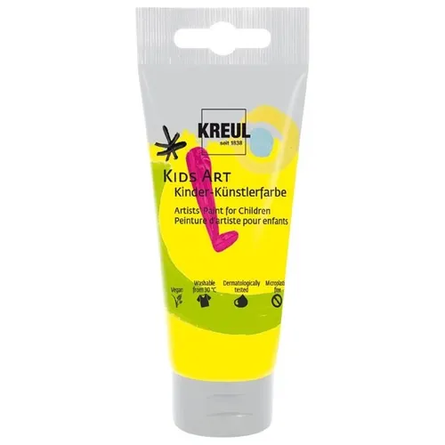 Kreul Kids Art Kinder-Künstlerfarbe Primärgelb 75ml 100ml/3,72 Euro