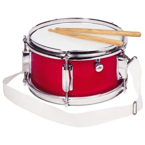 Goki Spielmannszugtrommel mit Snare und 2 Drumsticks von goki