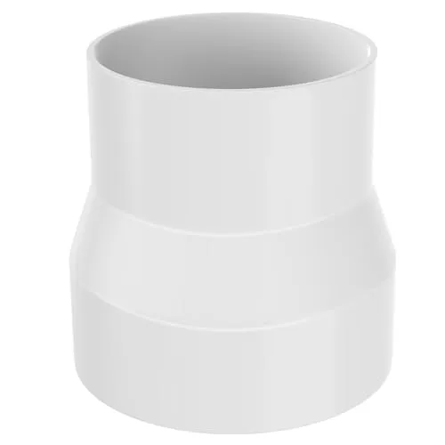 HG Power φ110-100mm Reduzierstück ABS Abluftschlauch Adapter für Rohrventilator Reduzierverbinder Reduktion Übergang Lüftung Rundrohr Ventilation Lüftungskanal