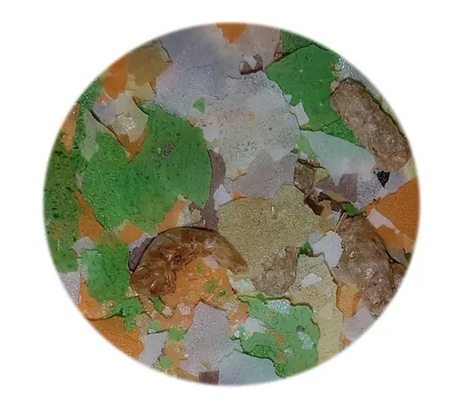 MIBO Gartenteich Mix 7000ml Teichfutter Flocke Sticks Gammarus Pellets 1,27€/l