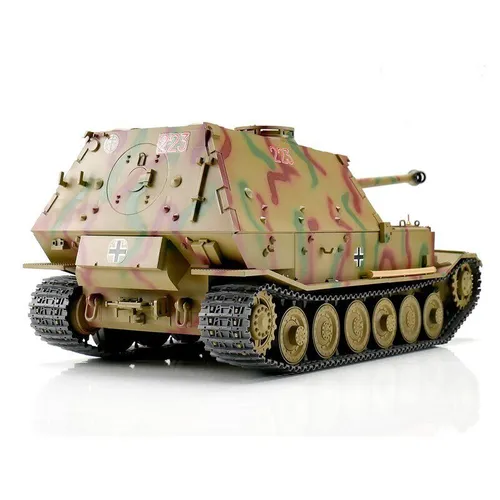 Torro Hobby Panzer 1/16 Bausatz Elefant, Ferdinand, Jagdpanzer - Detaillierter Modellbausatz eines 1/16 Panzers von Torro, ideal für Modellbau-Enthusiasten, mit hochwertiger Verarbeitung und umfangreichem Zubehör.