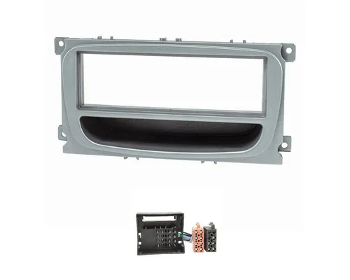 tomzz Audio Radioblende Set passt für Ford Focus 2 Mondeo S-Max C-Max Galaxy Kuga Autoradio