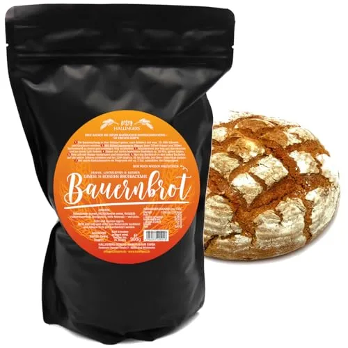 Hallingers Natürliche Brotbackmischung frisch aus der Mühle - Made in Germany