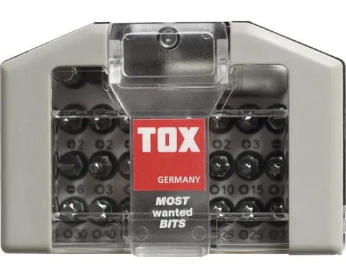 TOX Bit-Set Clip On 9790002 – Praktisches Bohrzubehör - Praktisches Bit-Set mit Clip-On-Funktion für eine einfache Handhabung. Ideal für Heimwerker und Profis, die Wert auf Qualität und Effizienz legen.
