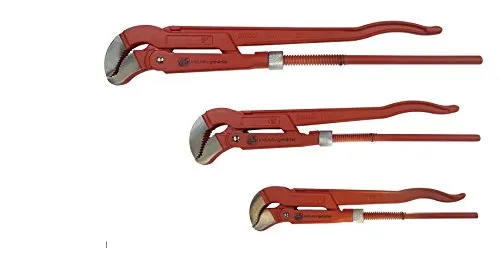 Hoga Rohrzangenset, S-Maul, 3-tlg, 1