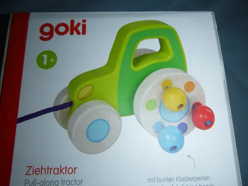 Gollnest Kiesel Holzbaukasten - Spielzeugbausatz für kreative Kinder, ab 12 Monaten geeignet und fördert die motorischen Fähigkeiten