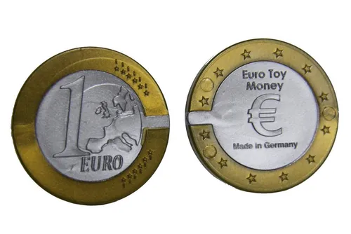 Wissner® aktiv lernen Lernspielzeug Euro-Spielgeld (100 Stück) Geld rechnen Kaufmannsladen, RE-Plastic®