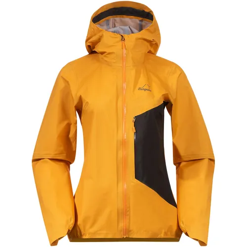 Bergans Damen Y LightLine Air 3L Shell Jacke – XXS, Gelb