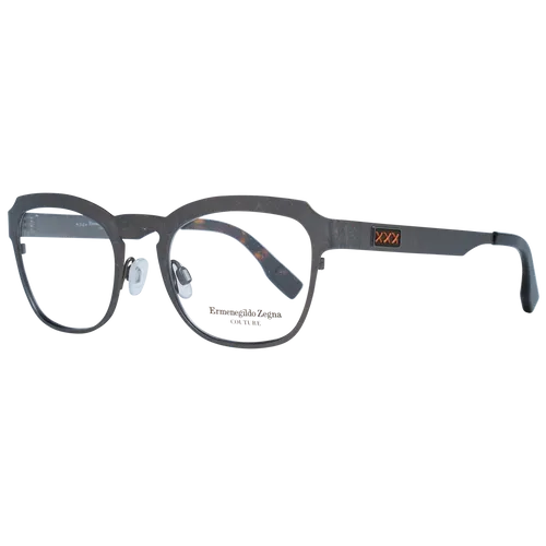 Zegna Couture Optische Fassung ZC5004 – Titan in Grau - Elegante optische Fassung für Männer aus hochwertigem Titan. Trapezförmiges Design, ideal für den modischen Alltag. Inklusive Markenetui für sicheren Transport.