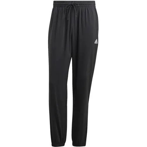 adidas Herren AEROREADY Essentials Stanford Pants, Schwarz, XXL Short - Hosen mit elastischem Bund und AEROREADY Technologie für optimale Feuchtigkeitsregulierung, ideal für sportliche Aktivitäten und Freizeit.