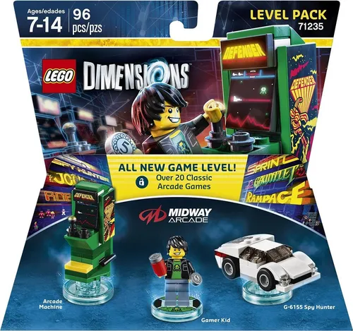 Lego Dimensions Midway Retro Gamer Level Pack (US IMPORT)