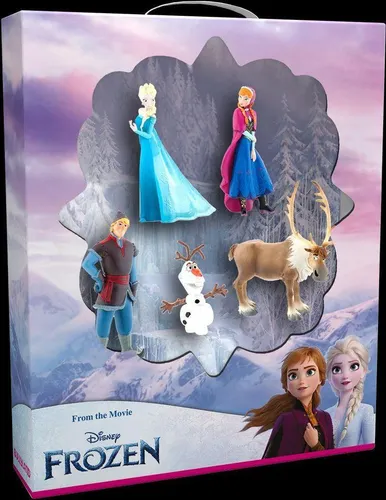 Frozen Geschenkset 1 (Bumper) mit 5 Spielfiguren - Abenteuer, Spielgeschichten, Unterhaltung – Erlebe die Magie von 