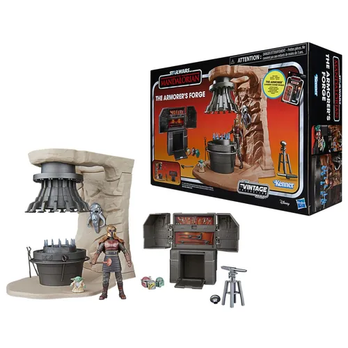 Star Wars Vintage Collection The Mandalorian Armorer's Forge Lakeside Covert - Actionfigur aus der Star Wars Vintage Collection, detailgetreu gestaltet und ein Muss für jeden Fan der Saga.