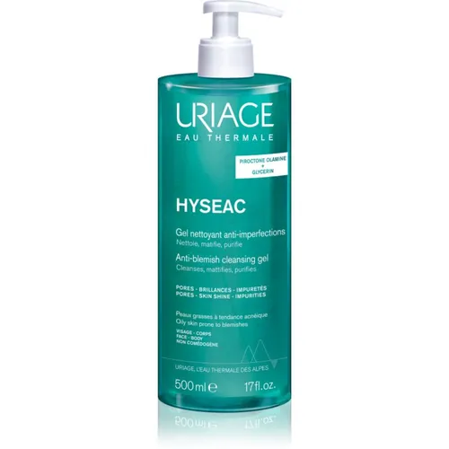 Uriage Hyseac Cleansing Gel sanftes Reinigungsgel Für Gesicht und Körper 500 ml