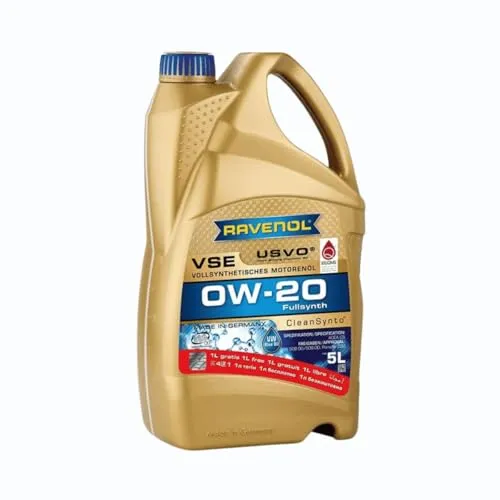 RAVENOL VSE SAE 0W-20 (AKTION 4+1) in grün von Ravenol