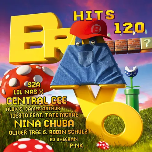 Bravo Hits Vol.120 CD - Compilation mit 137 Minuten voller Hits aus den 2020ern, ideal für Partys und gute Laune. Erstausgabe im CD-Format von Sony Music Entertainment.