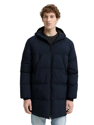 TOM TAILOR Denim Steppjacke mit Logo Print