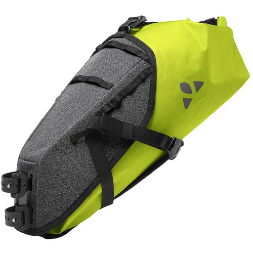 VAUDE Trailsaddle II - Wasserdichte Satteltasche - Fahrradtaschen mit 10 l Volumen, einfache Montage und umweltfreundlich hergestellt; ideal für Bikepacking-Abenteuer.
