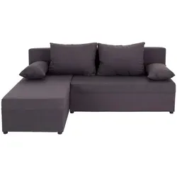 Ecksofa Grau mit Liegefunktion von P & B