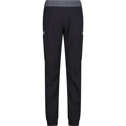 CMP Woman Pant Light Climb antracite-avocado (09UV) 34 von CMP