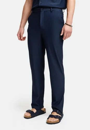 Indicode Stoffhose Herren INAmogust Herrenhose Freizeithose Männer mit feiner Textur und subtil-edlem Streifenmuster
