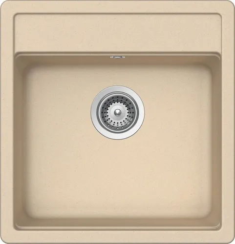 keenberk Granitspüle Granitspüle Victory S490 verschiedene Farben inkl Drehexcentergarnitur