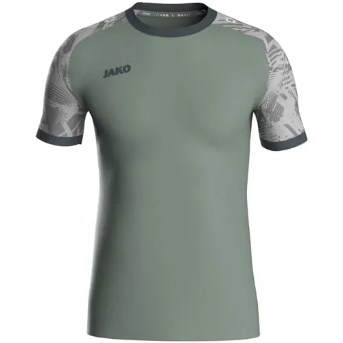 JAKO Iconic Trikot Unisex - Nachhaltiges Sport Shirt Kurzarm aus 100% recyceltem Polyester, Feuchtigkeitstransportierend
