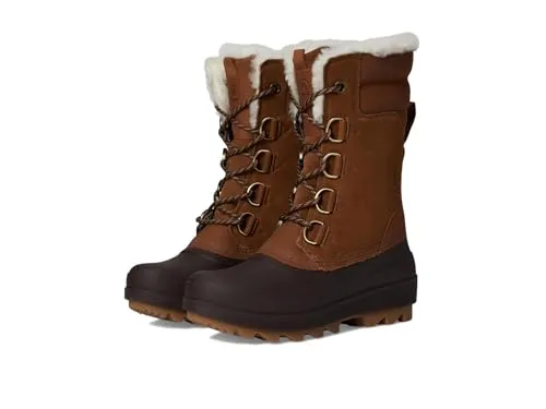 Kamik Damen Stiefel Lauren WK2429 - Wasserabweisend und warm gefüttert - Schneeschuhe, ideal für kalte Tage mit HEAT-MX 145 Isolation bis -40°C und rutschfester Gummisohle für sicheren Halt.
