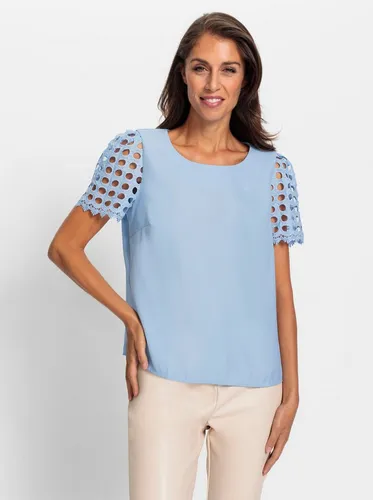heine Klassische Bluse Bluse Kurzarm von Heine