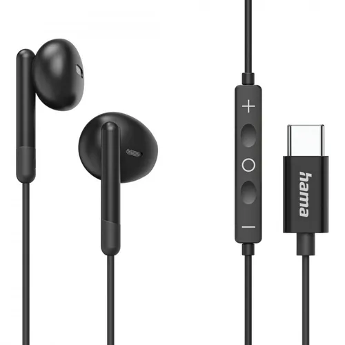 iI ear headphones classy usn-c black Hama