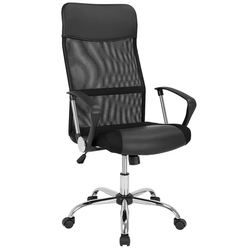 Casaria Ergonomischer Bürostuhl Deluxe, Höhenverstellbar und Atmungsaktiv