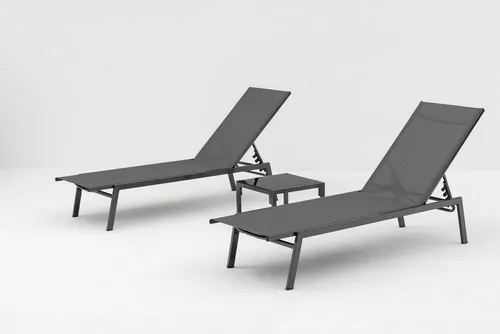 Gardissimo MADRID 2er-Set Liegen mit Beistelltisch von Gardissimo