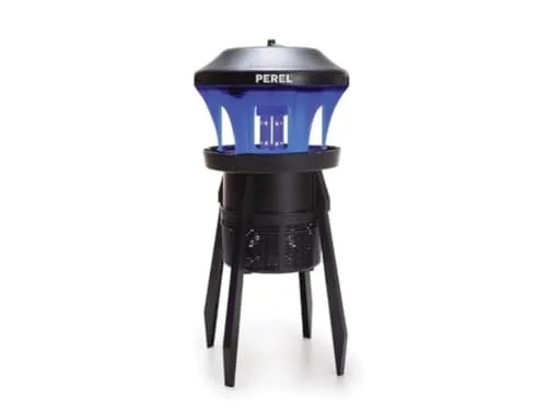 Insektenvernichter LED für Außeneinsatz - 250 m2 - Effizienter Insektenvernichter für Flächen bis 250 m², ideal für Gartenpartys und Camping, sorgt für eine insektenfreie Zone.