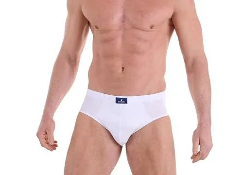 Navigare Herren Boxer Uomo Calibrato – Pack Da 6 – Jersey Cotone Elasticizzato – Nuova Collezione 2025 – Bianco/Assortiti Slip, Weiß, XXXXXL (6er