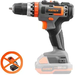 FUXTEC 20V Akku Schlagbohrschrauber FX-E1SBS20 – Leicht und Stark - Akkuschrauber mit nur 1,5 kg, ideal für kabelloses Arbeiten. Perfekte Power für Heimwerkerprojekte bei geringem Geräuschpegel. Inklusive praktischem Koffer.