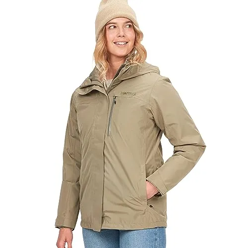 Marmot Damen Ramble Component Jacket - Übergangsjacke mit wasserdichter NanoPro-Beschichtung und 3-in-1-Funktion für optimale Anpassungsfähigkeit bei jedem Wetter, ideal für Wanderungen und Outdoor-Aktivitäten.