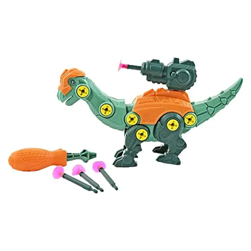 Kögler 90508 - DIY Bau-Set Robo-Dino im Ei, Brachiosaurus Spielfigur, Dinosaurier-Figur mit Katapult und Saugnapf-Pfeilen, zum Bauen und Spielen, coole Geschenk-Idee für Kinder ab 3 Jahren
