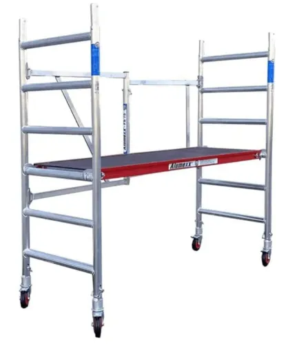 Alumexx FS 75 Red Line Klappgerüst Rollgerüst Aluminium Fahrgerüst 3,1M