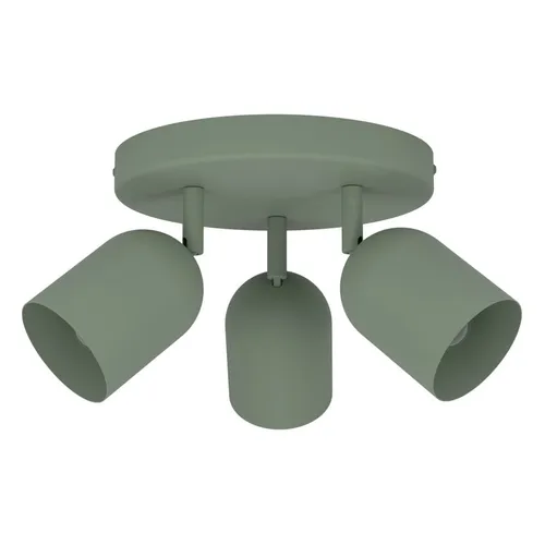 Eglo Leuchten 3er Spot Rondell Tilston Ø 25 x 21 cm grün von EGLO