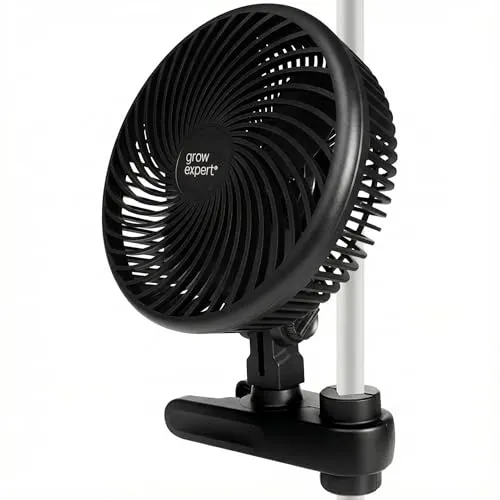 Hochwertiger Grow Clip-Ventilator mit EC-Motor von Grow Expert