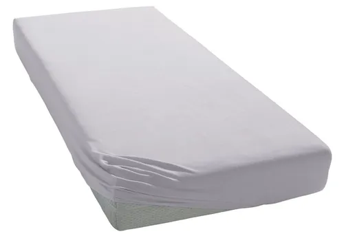ESTELLA Fein-Jersey Spannbetttuch UNI grau 90 cm - Bettlaken aus hochwertigem Fein-Jersey, OEKO-TEX zertifiziert für gesunden Schlaf. Ideal für Matratzen mit einer Breite von 90 cm.