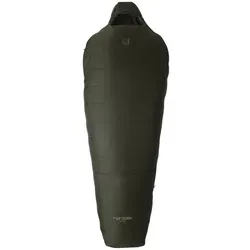 Nordisk Knuth ±0° Wide Mummy Schlafsack - forest night green M - Camping Schlafsack mit geräumigem Mumienschnitt, ideal für Komfort und Funktionalität. Kompakt verpackbar mit nur 21x37 cm, perfekt für Abenteuer in der Natur.