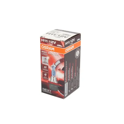Glühlampe Halogen OSRAM H11 Night Breaker Laser 12V, 55W, 1 Stück