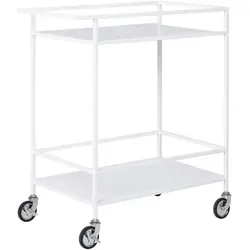 HOUSE NORDIC Barwagen VITA - Küchenwagen mit elegantem Design und hoher Funktionalität. Der Vita Barwagen bietet zwei geräumige Ablagen und harmoniert mit jedem Wohnstil – ideal für stilvolle Gastgeber.