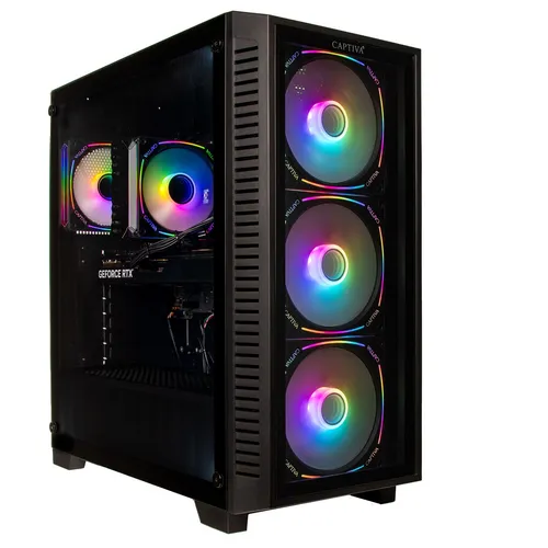Captiva Advanced Gaming I90-851 - High-Performance Gaming PC - PC-Systeme mit Intel Core i7-14700F, 32 GB RAM und GeForce RTX 5060 Ti für flüssiges Gaming und beeindruckende Grafiken.