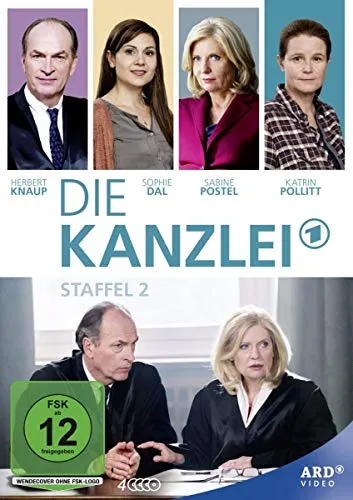 Die Kanzlei - Season 2 4-DVD-Box NEU - TV-Serie in einer exklusiven 4-DVD-Box, spannende Krimi-Fälle für die ganze Familie, ideal für Filmabende.