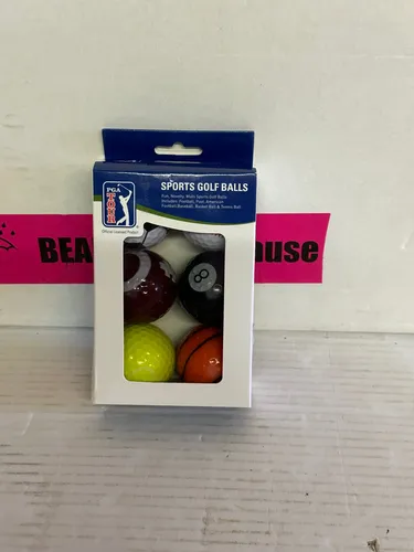 PGA TOUR Einzigartige Fun Sport Golfbälle (6er Set), Mehrfarbig, PGAT167