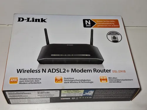 D-LINK DSL-2741 B ADSL2+ ETHERNET MODEM Nr : 790069303494