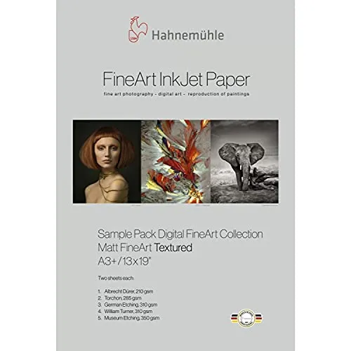 Produktbild Hahnemühle FineArt Tintenstrahldrucker-Pack, matt, strukturiert