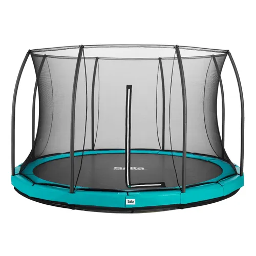 SALTA Trampolin Comfort Edition Ground Ø 427 cm mit Sicherheitsnetz
